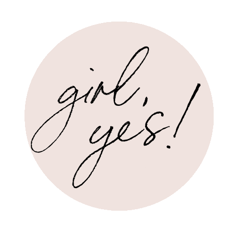 ellainspires_mag girl yes ella support women Sticker