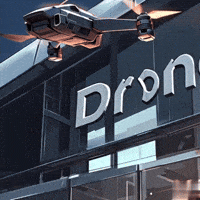Drone Flying GIF