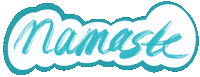 Yoga Lettering Sticker by soulmateyoga