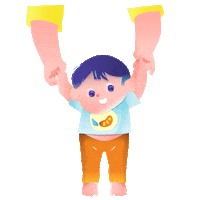 Bubbles Mandi Sticker by Cussons Baby Kids