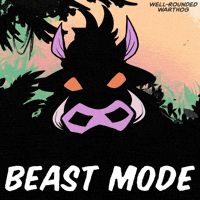 Going Wild Beast Mode GIF by VeeFriends