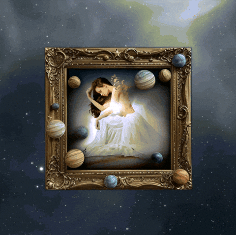 hardcreates giphyupload art animation space GIF