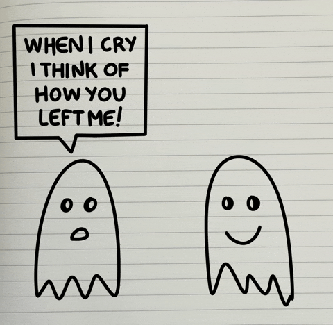 Best Friend Crying GIF by Unpopular Cartoonist