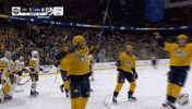 Happy Nashville Predators GIF by NHL
