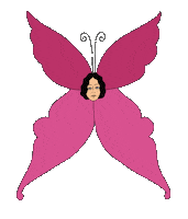 Eyes Butterfly Sticker