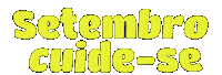 Setembro Amarelo Sticker