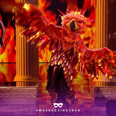 Wave Costume GIF by The Masked Singer UK & The Masked Dancer UK