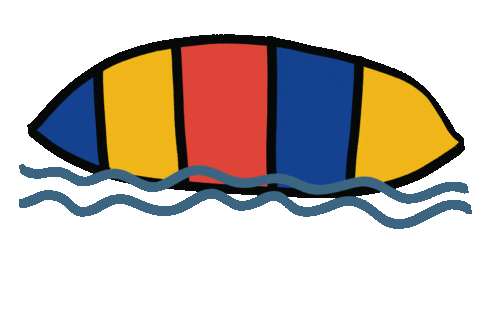 Summer Camp Lake Sticker by URJ Jacobs Camp