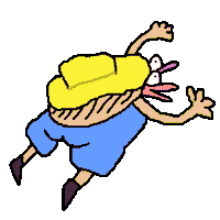 Excited Fly Sticker by TRIPLEBUMMER