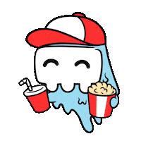 Happy Cinema Sticker by Ghost Boy