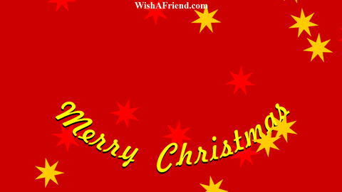 New Year Christmas GIF by wishafriend