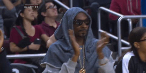 Snoop Dogg Applause GIF by WNBA