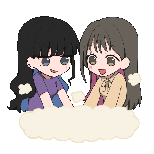 Girls Bubble Sticker
