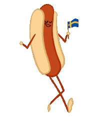 Hot Dog Dancing Sticker by mackelangelo