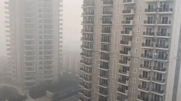 Low Visibility in India's National Capital Region Following Diwali