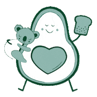 Humane_Society_International happy heart smile green Sticker