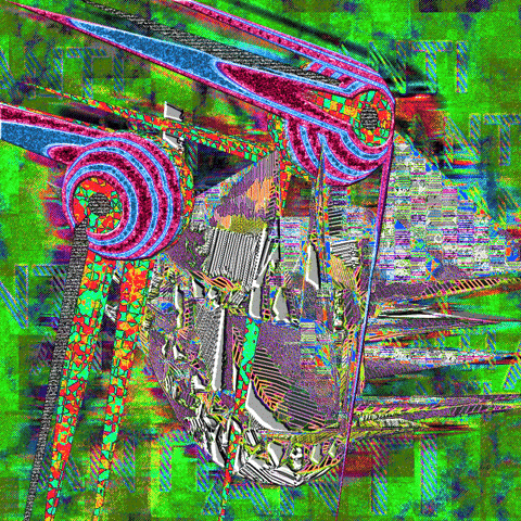 I Feel Sick Glitch GIF by davidvnun