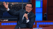 excited stephen colbert GIF by The Late Show With Stephen Colbert