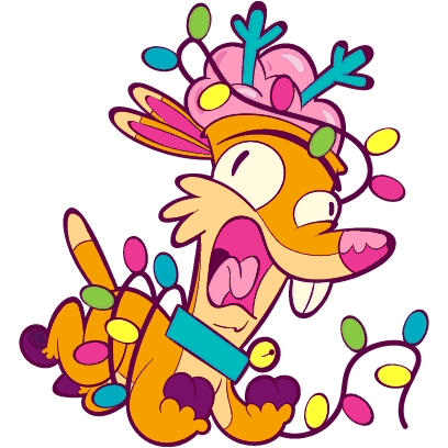 strudelbrain giphyupload christmas cartoon xmas GIF