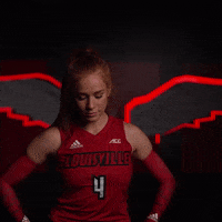 University Of Louisville Volleyball GIF by Louisville Cardinals