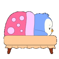 Tired Standing Up Sticker by Pudgy Penguins