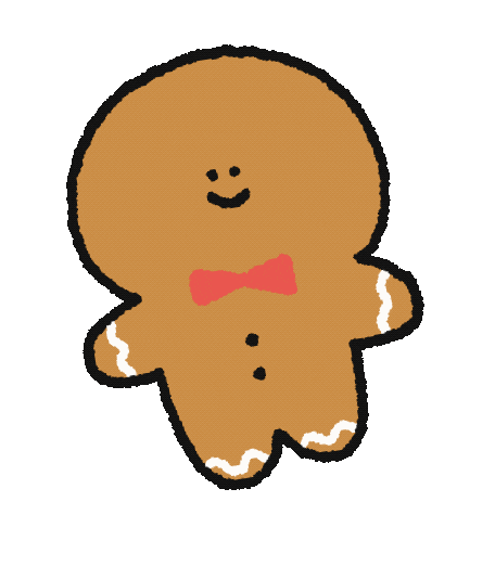 maykids giphyupload christmas xmas gingerbread Sticker