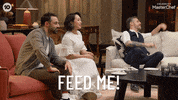Feed Me Food GIF by MasterChefAU