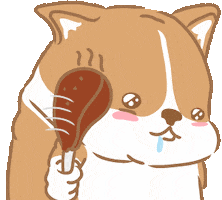 for you eating GIF by Pik Ng