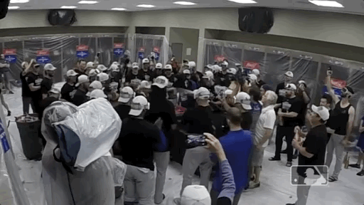 party celebrate GIF by MLB