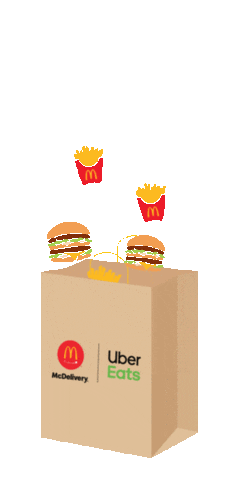Nightin Mcdelivery Sticker by McDonalds