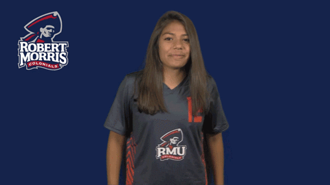 rmuathletics giphyupload rmu robert morris robert morris university GIF