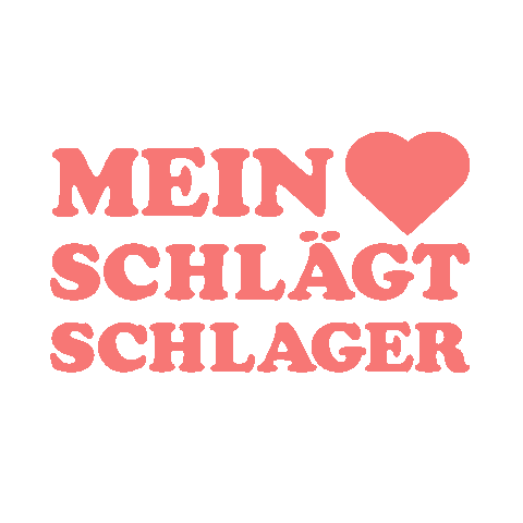 Mein Herz Schlgt Schlager Sticker by Sony Music Germany