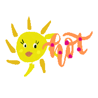 Summer World Sticker
