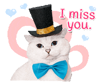 Miss You Love Sticker