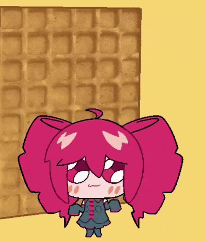 kefsyl_ giphycreatortest teto waffle kasane teto GIF