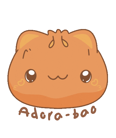 jiggleduo giphyupload cat adorable bao Sticker