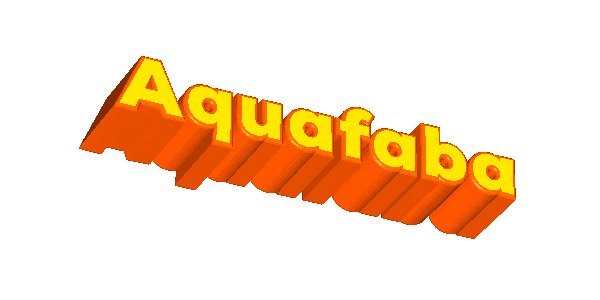 Aquafaba Sticker by Jennifer Greenhill