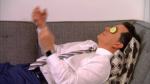 tired cbs GIF by The Late Show With Stephen Colbert