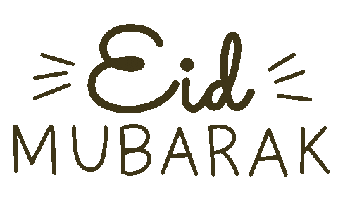 Eid Al Fitr Moon Sticker