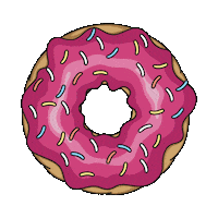 Sweet Tooth Simpsons Sticker