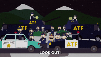 police shooting GIF by South Park 