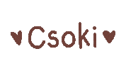 Csoki Sticker