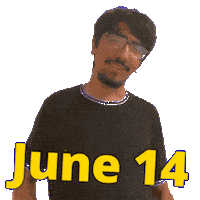 June 14 Sticker