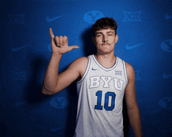 College Basketball Sport GIF by BYU Cougars