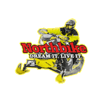 Skidoo Sticker by Northbike