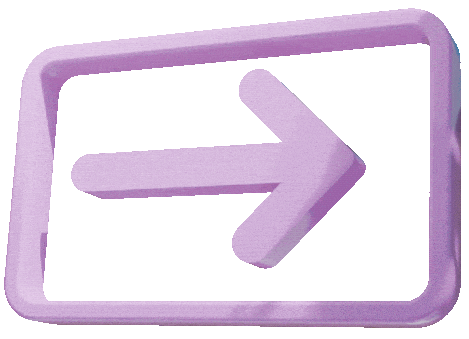 Lets Go Arrow Sticker by University of Mannheim – Universität Mannheim