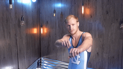 University Of North Carolina Wrestling GIF by UNC Tar Heels
