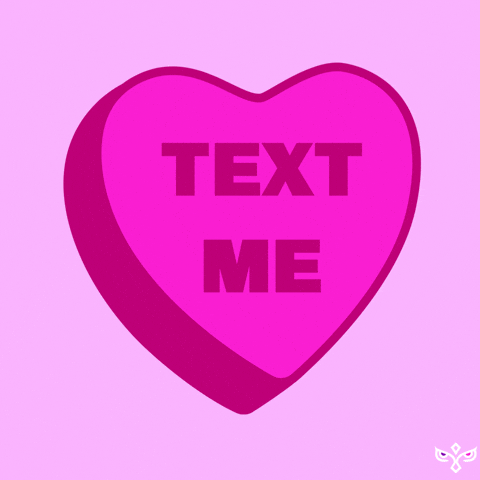 Text Me Valentines Day GIF