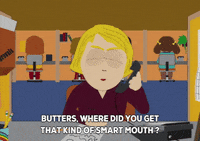 angry phone GIF by South Park 