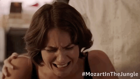 sad season 4 GIF by Mozart In The Jungle